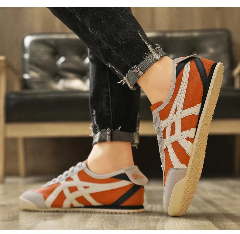 Damen und Herren Geometrische Sommer-Sneakers Gummisohle