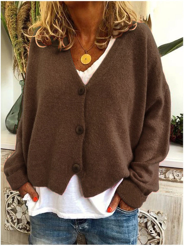 Damen Strickjacke Strickcardigan Kuscheligen Komfort Stil