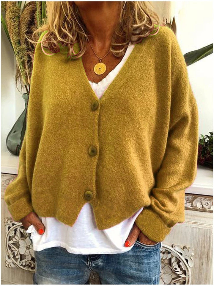 Damen Strickjacke Strickcardigan Kuscheligen Komfort Stil
