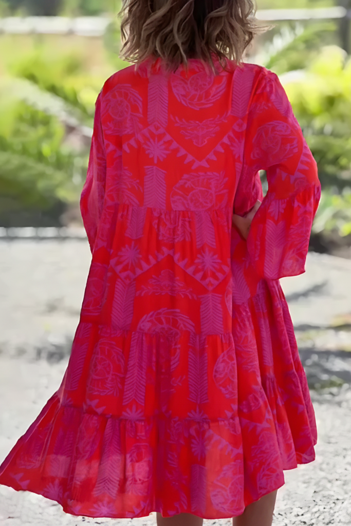 Damen Sommerkleid – Halbärmlig & Stilvoll für warme Tage