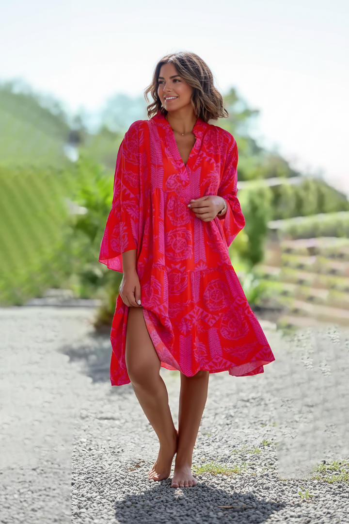 Damen Sommerkleid – Halbärmlig & Stilvoll für warme Tage