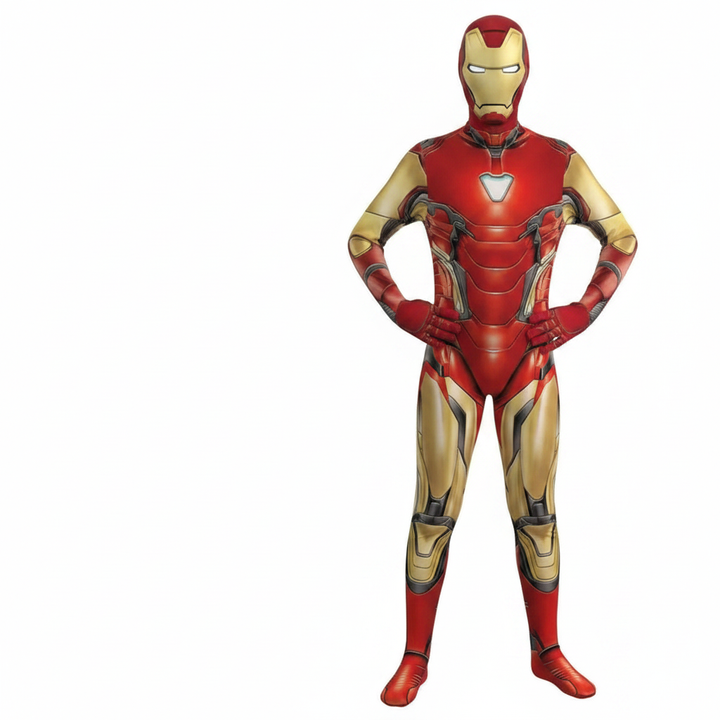 Superhelden-Spandex-Body mit 3D-Druck – Halloween-Cosplay-Kostüm, Weihnachtsgeschenk