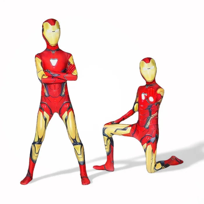 Superhelden-Spandex-Body mit 3D-Druck – Halloween-Cosplay-Kostüm, Weihnachtsgeschenk