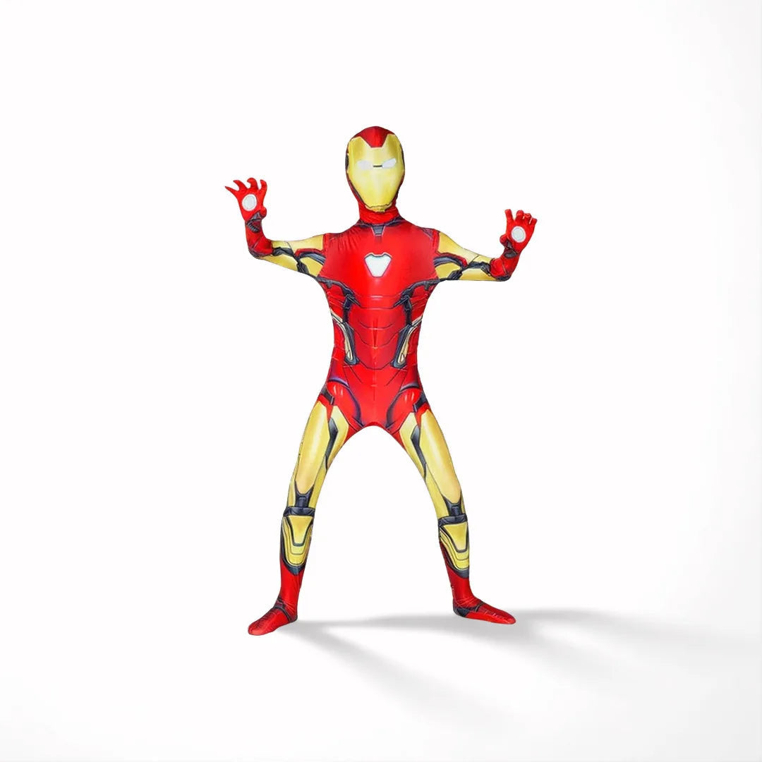 Superhelden-Spandex-Body mit 3D-Druck – Halloween-Cosplay-Kostüm, Weihnachtsgeschenk