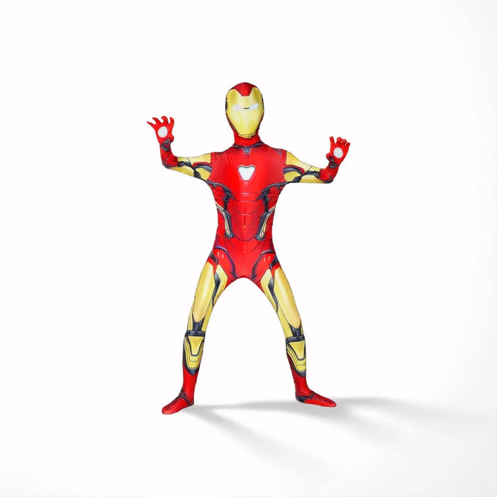Superhelden-Spandex-Body mit 3D-Druck – Halloween-Cosplay-Kostüm, Weihnachtsgeschenk