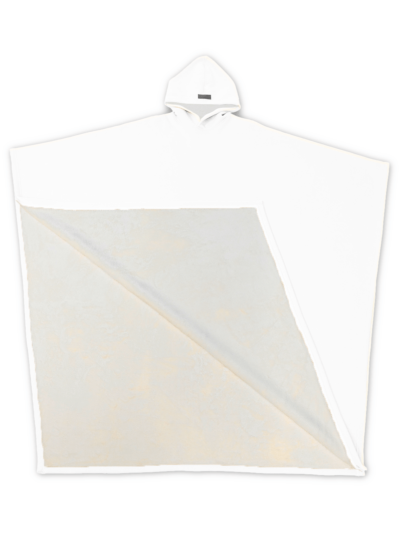 Unisex Poncho Mit Kapuze Und Fleecefutter Oversize