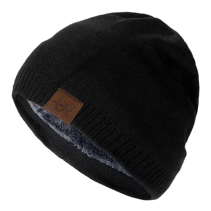 Unisex Labal Wintermützen, Strickmützen Beanie-Mütze Outdoor-Aktivitäten