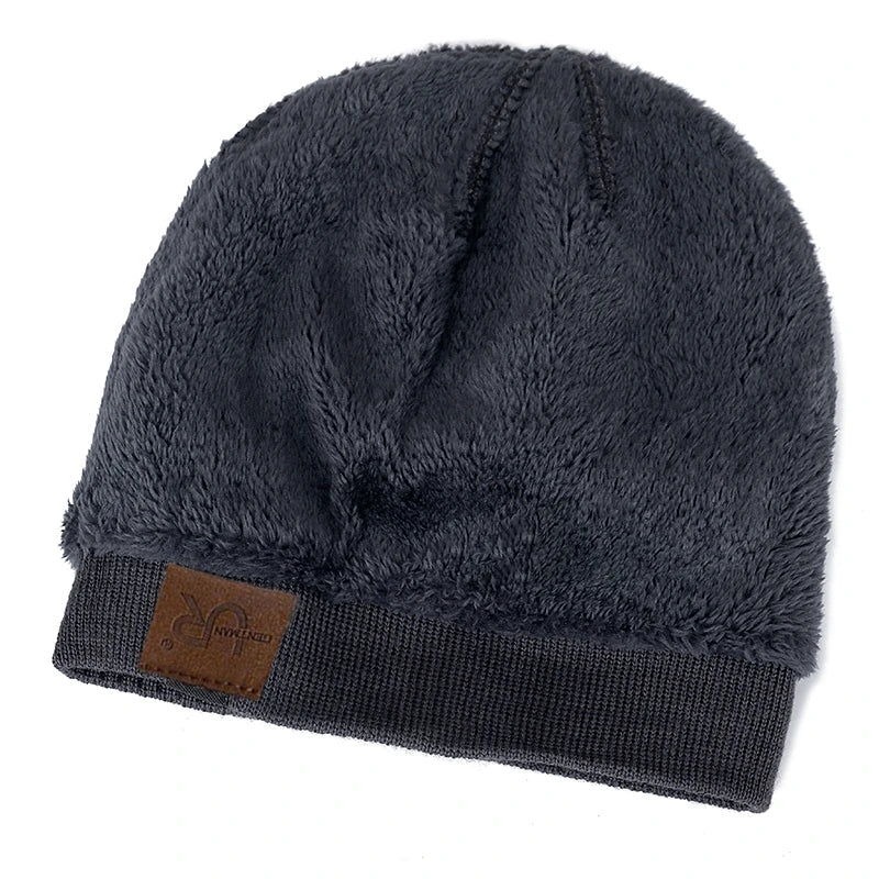 Unisex Labal Wintermützen, Strickmützen Beanie-Mütze Outdoor-Aktivitäten