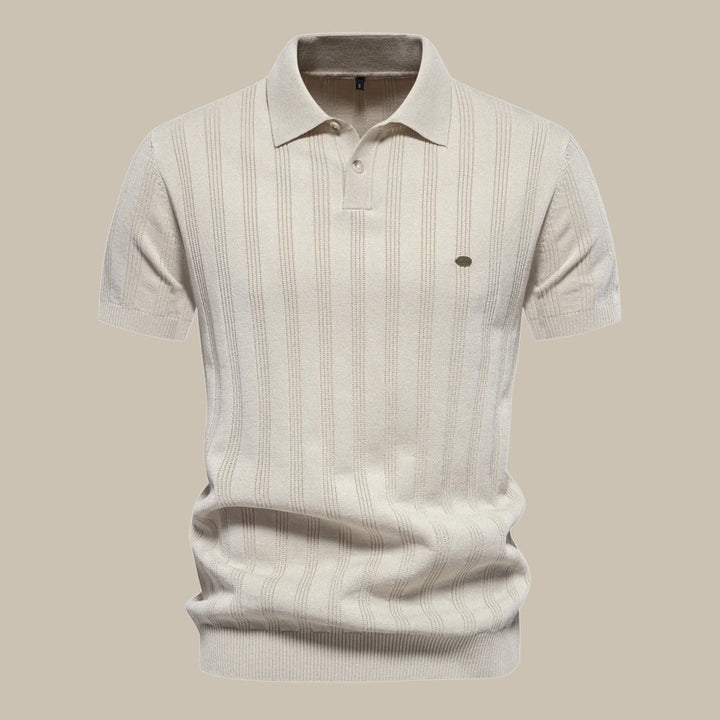 Dolce | Herren Strick-Polo – Klassische Knopfleiste, Feinstrick-Gewebe & Exklusiver Look