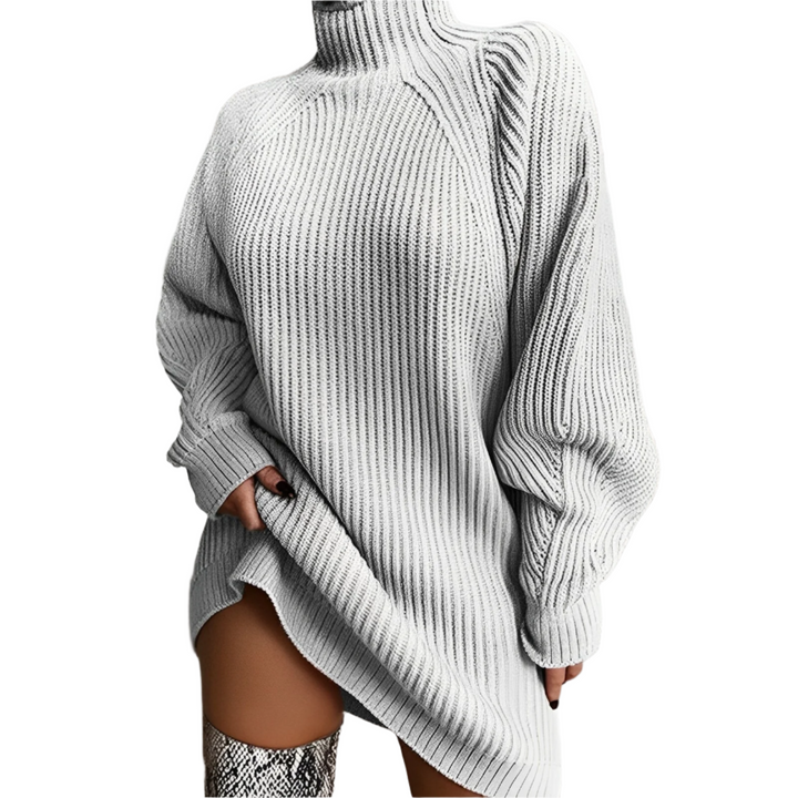 Unisex Großer Rollkragenpullover Winterwärme Oversized Passform