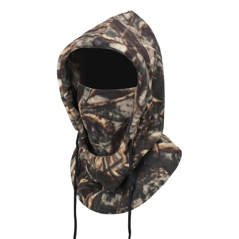 Damen Und Herren Warme Fleece-Sturmhaube Winter-Gesichtsmaske Kapuzenmütze