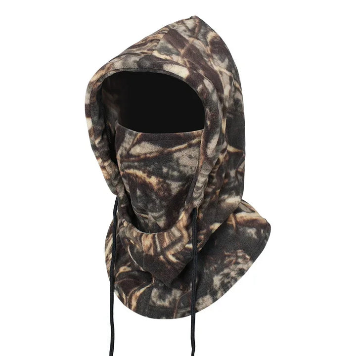 Damen Und Herren Warme Fleece-Sturmhaube Winter-Gesichtsmaske Kapuzenmütze