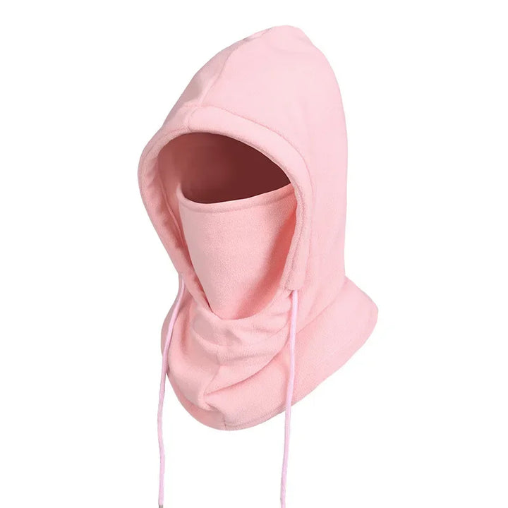 Damen Und Herren Warme Fleece-Sturmhaube Winter-Gesichtsmaske Kapuzenmütze
