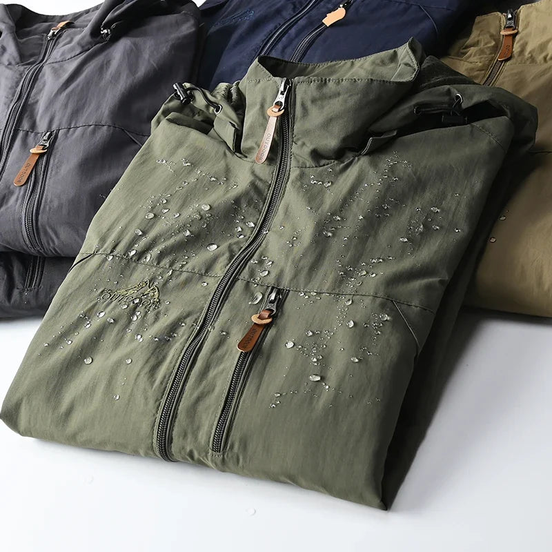 Herren Windbreaker Taktische Jacke Wasserdicht Größe S-5XL
