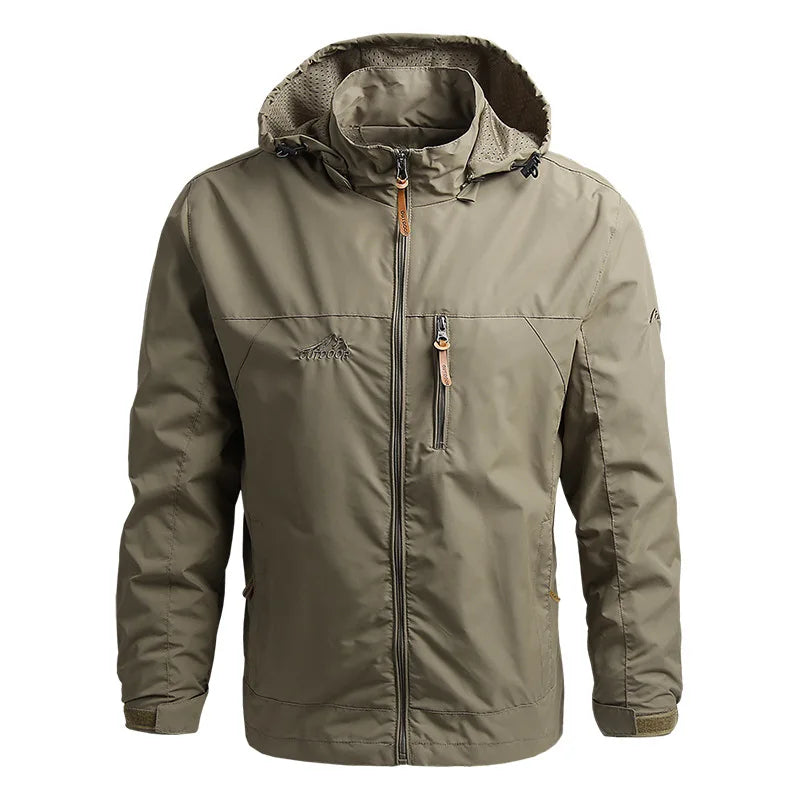 Herren Windbreaker Taktische Jacke Wasserdicht Größe S-5XL