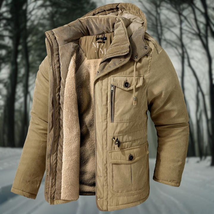 Herren Winterjacke Wasserdichte Jacke Mit Wärmeschutz