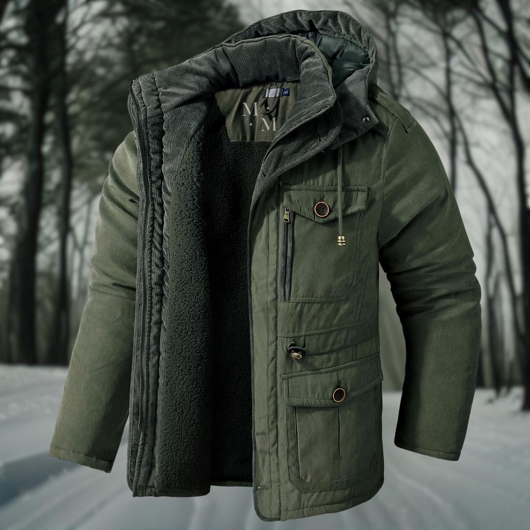 Herren Winterjacke Wasserdichte Jacke Mit Wärmeschutz