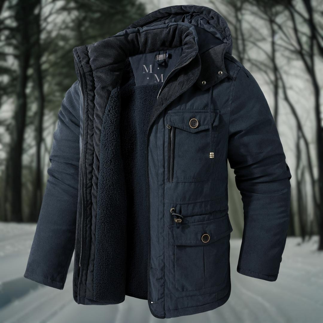 Herren Winterjacke Wasserdichte Jacke Mit Wärmeschutz