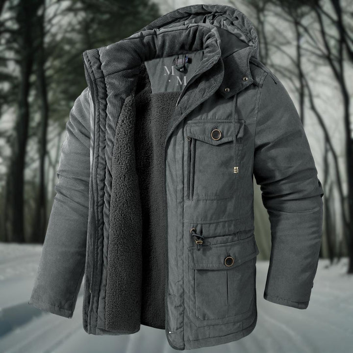 Herren Winterjacke Wasserdichte Jacke Mit Wärmeschutz
