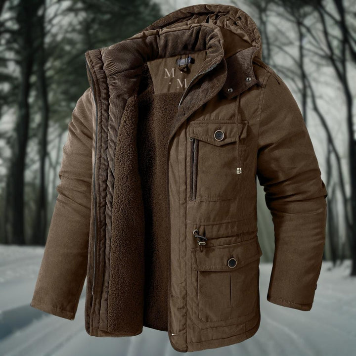 Herren Winterjacke Wasserdichte Jacke Mit Wärmeschutz