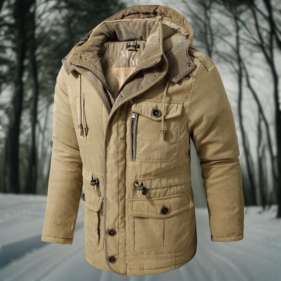 Herren Winterjacke Wasserdichte Jacke Mit Wärmeschutz