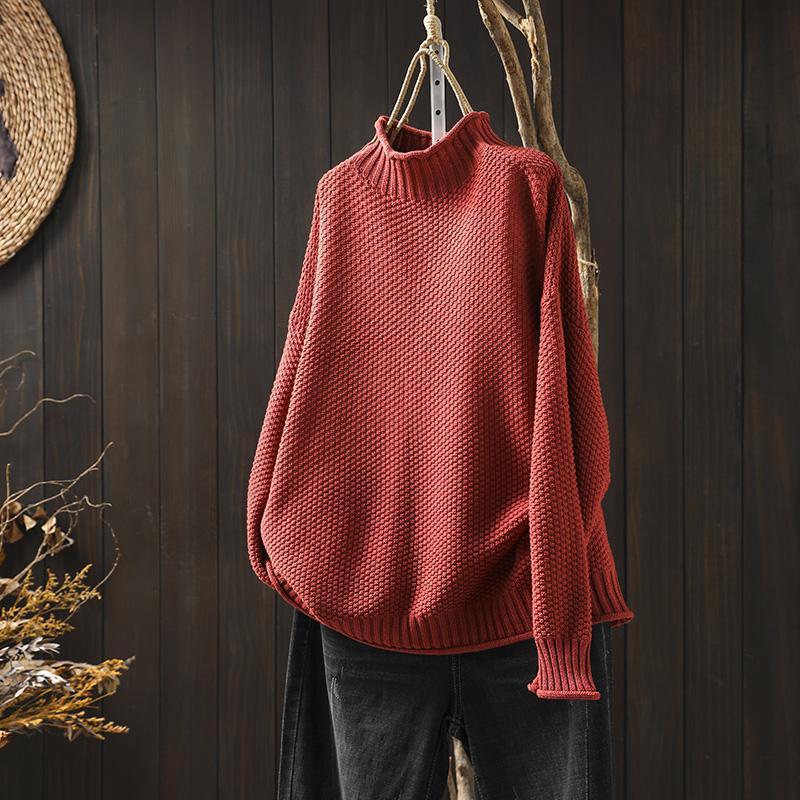 Strickpullover Wärme Atmungsaktivität Ganzen Tag Komfort Strickwaren-Basics