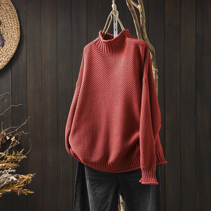 Strickpullover Wärme Atmungsaktivität Ganzen Tag Komfort Strickwaren-Basics