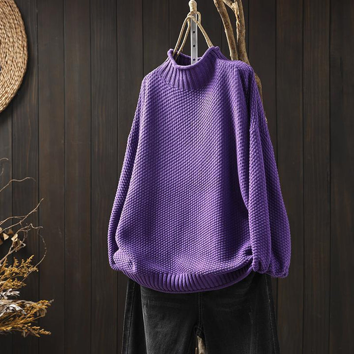 Strickpullover Wärme Atmungsaktivität Ganzen Tag Komfort Strickwaren-Basics