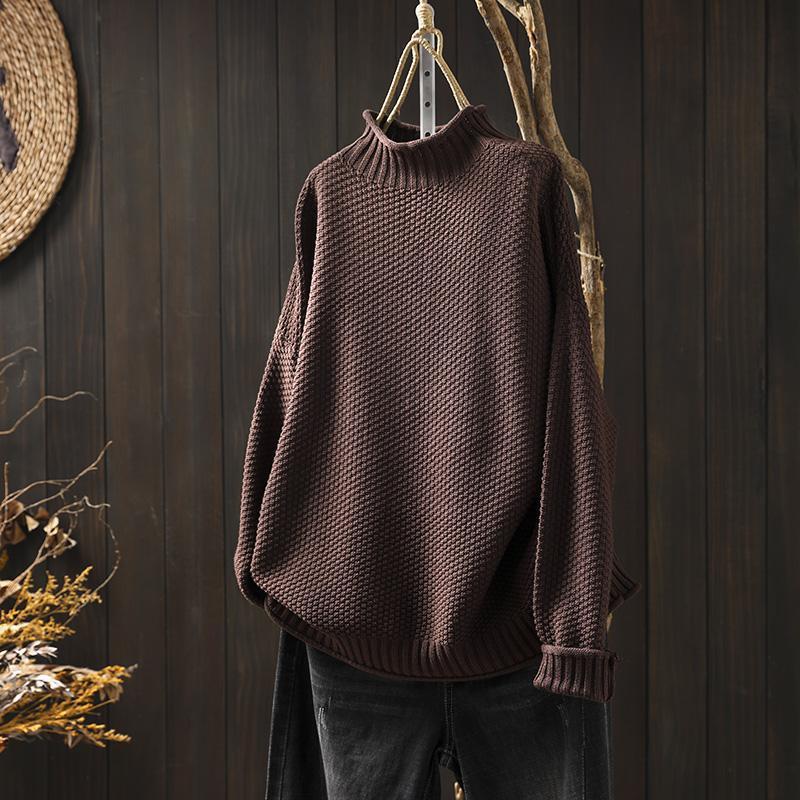 Strickpullover Wärme Atmungsaktivität Ganzen Tag Komfort Strickwaren-Basics