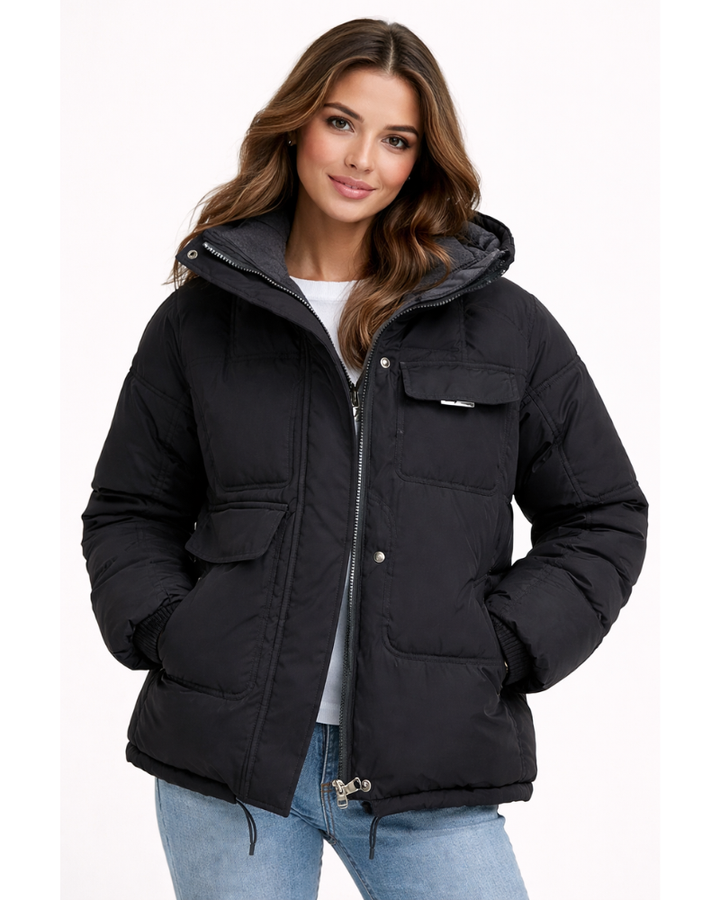 Damen Steppjacke Leicht – Wattiert & Weiches Material