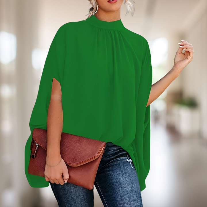 Beya | Damen Bluse – Ausgestellter Schnitt, Vielseitig Tragbar & Edler Stil
