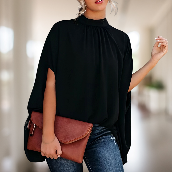 Beya | Damen Bluse – Ausgestellter Schnitt, Vielseitig Tragbar & Edler Stil