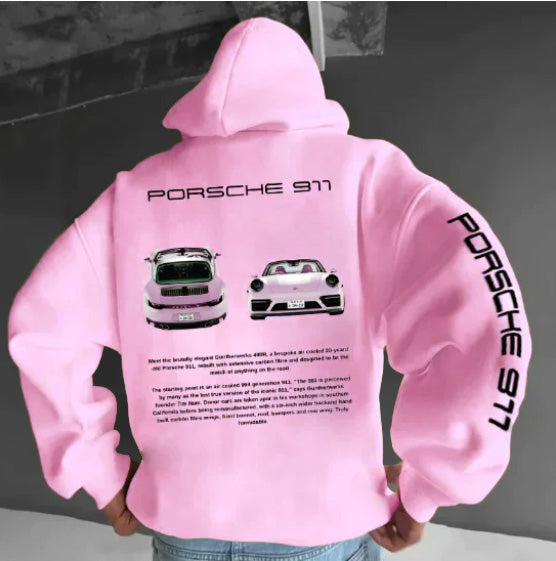 Unisex Renn-Hoodie Grafikdruckdesign Dynamischer Look