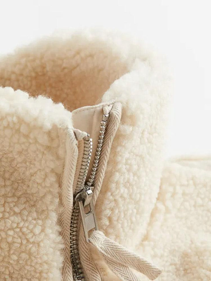 Teddyjacke für stilvolle Wärme bei kaltem Wetter