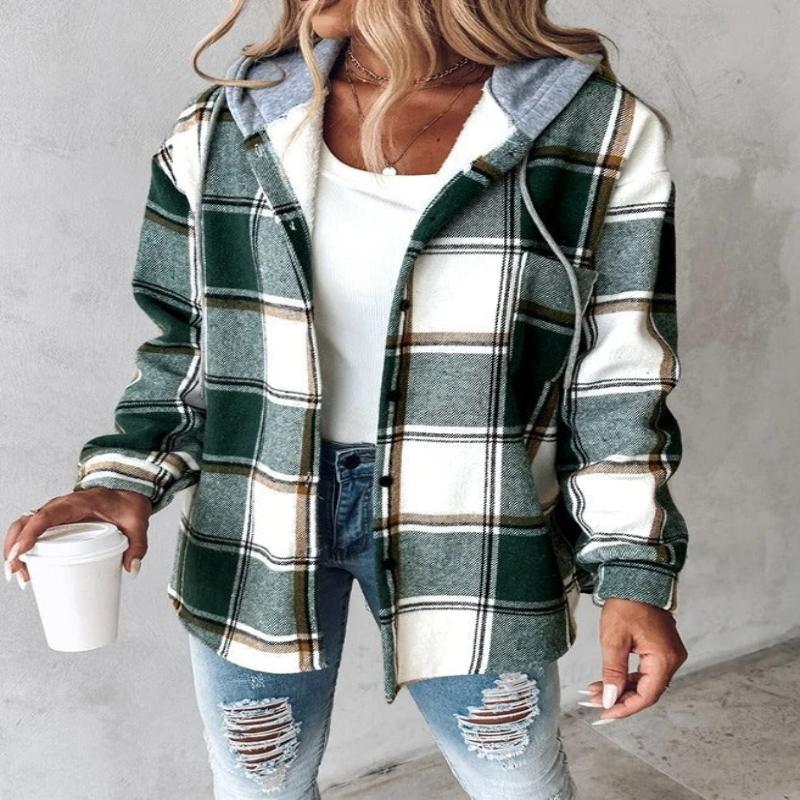 Damen Winter Jacke Kapuzen Warm Bequem Stylisch Draußen