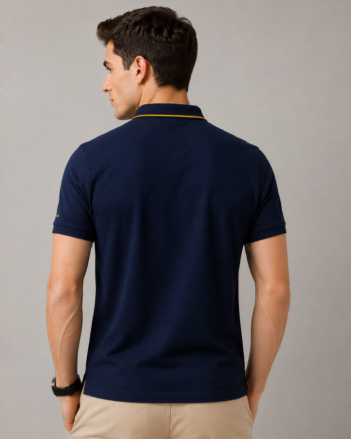 Polohemd Herren Baumwolle – Lässiges Poloshirt Mit Knopfleiste
