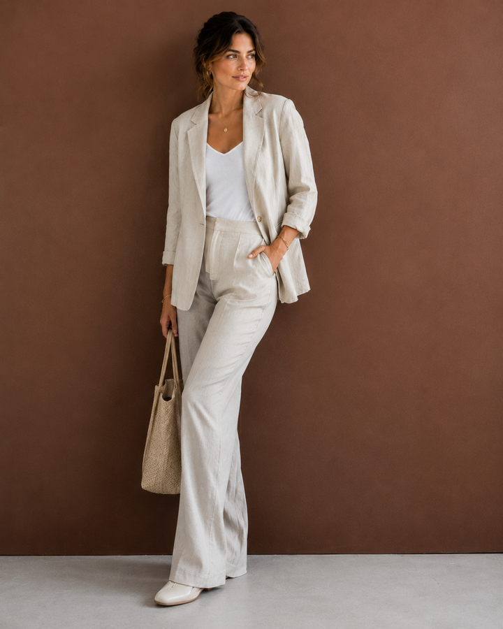 Leinenblazer Damen – Atmungsaktiv Und Elegant Für Den Sommer