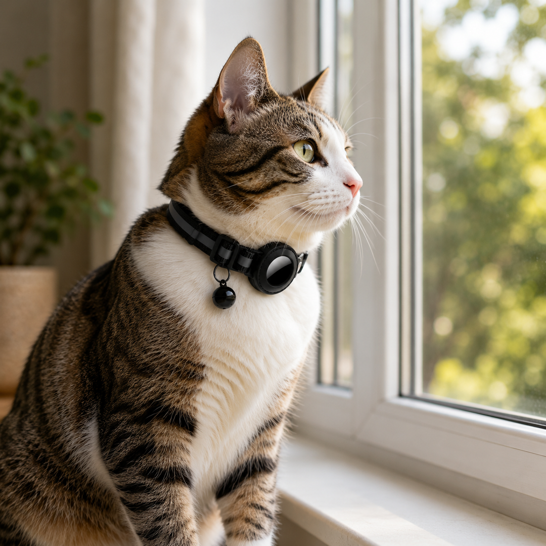 GPS Halsband Katze – Echtzeit Tracker Mit App Für Sicherheit Unterwegs