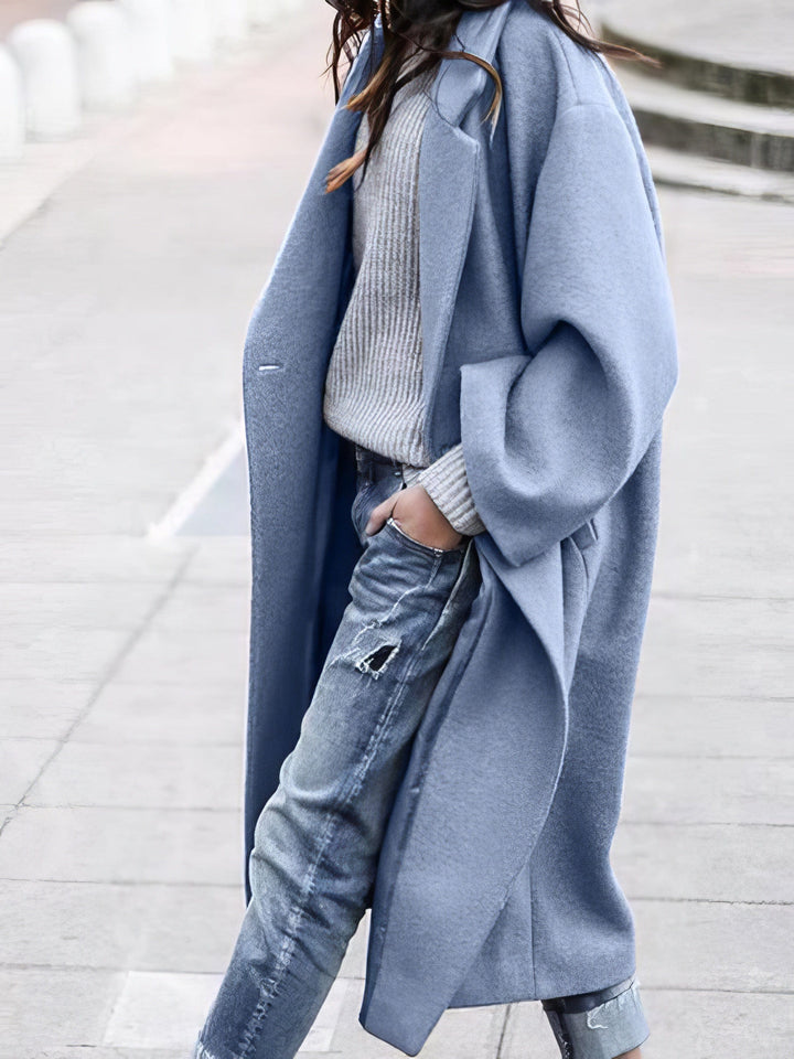 Damen Wintermantel Schlichter Modischer Stil Bequem