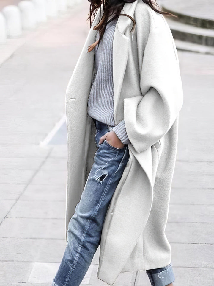 Damen Wintermantel Schlichter Modischer Stil Bequem