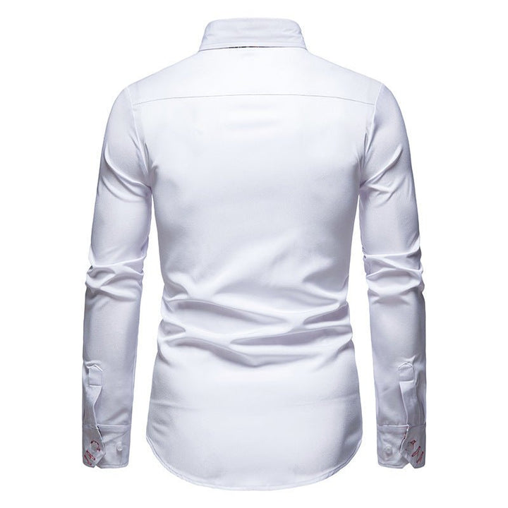 Herren Stylisches Langarmshirt Polierte Raffinesse Charme