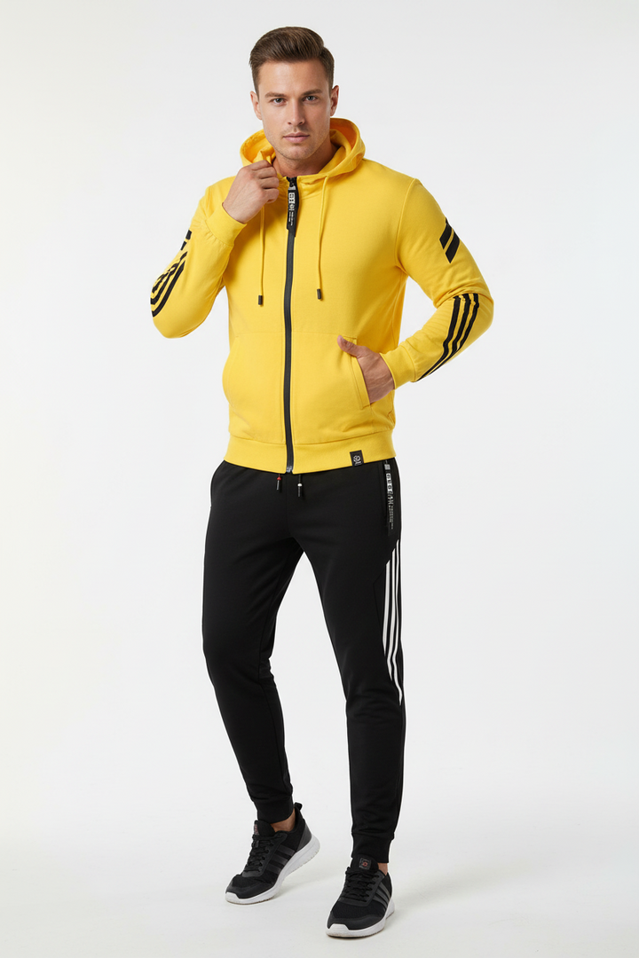 Herren Trainingsanzug Hochwertiges Material Zeitloser Stil