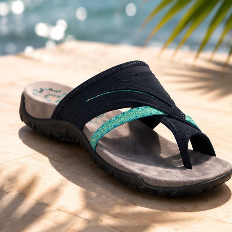 Zehentrenner Damen Rutschfest – Bequeme Flip Flops Schnelltrocknend Für Strand Und Pool